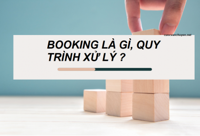 HƯỚNG DẪN LÀM BOOKING HÀNG HOÁ XUẤT NHẬP KHẨU