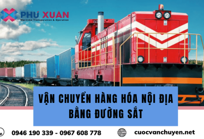  Những lưu ý khi vận chuyển hàng hóa nội địa bằng đường sắt